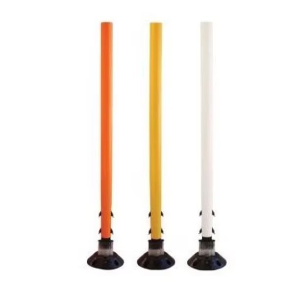 SURFACE MOUNT MARKERS 36 in  COLOR FBS103WT, Accuform, Mfr#: FBS103WT